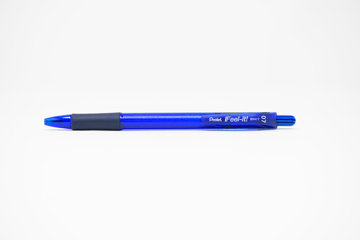 BOLIGRAFO RETRACTIL BX417 AZUL PENTEL – cia-atlas