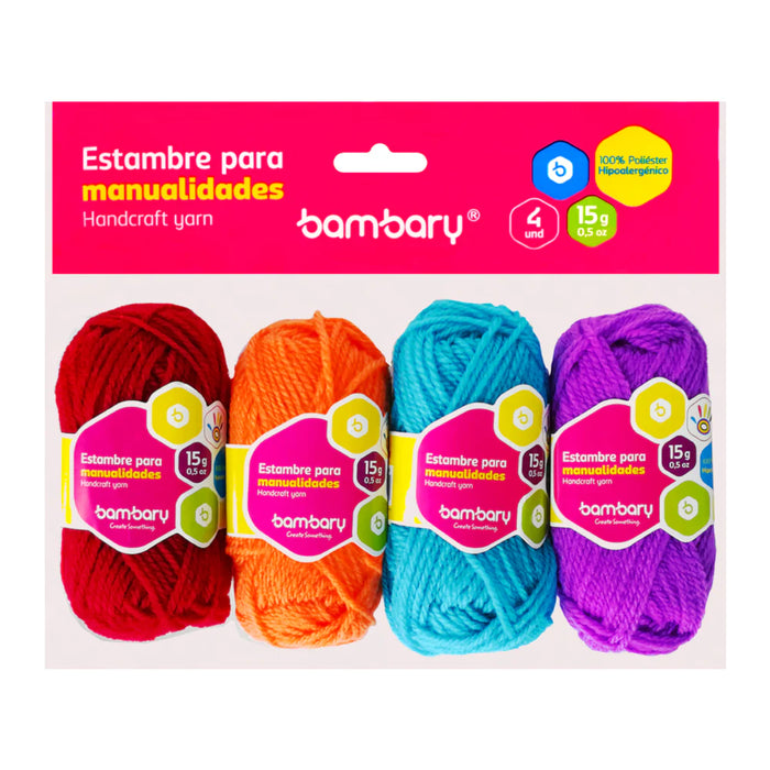 LANA SET COLORES  DE 4 330-8034 BAMBARY