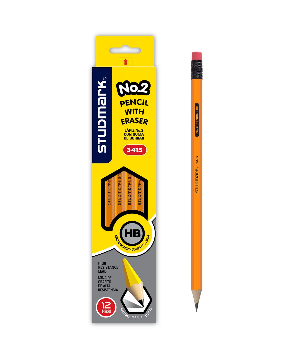 LAPIZ #2 (DOCENA) ST-03415 STUDMARK – cia-atlas
