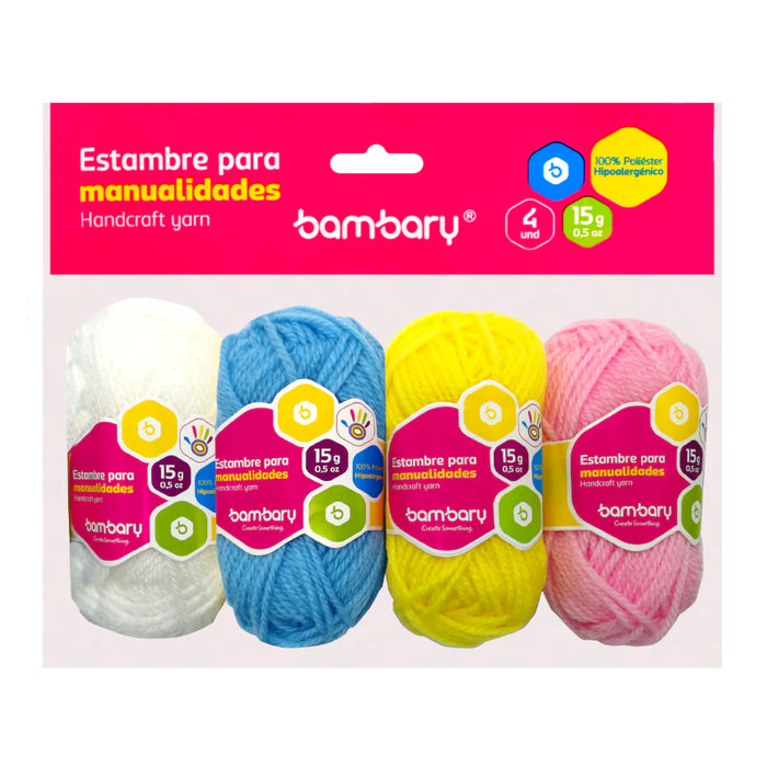 LANA SET COLORES  DE 4 330-8034 BAMBARY