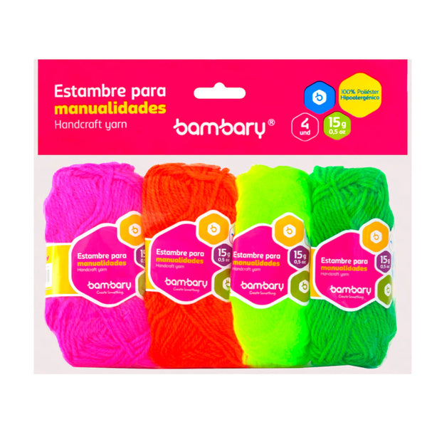 LANA SET COLORES  DE 4 330-8034 BAMBARY