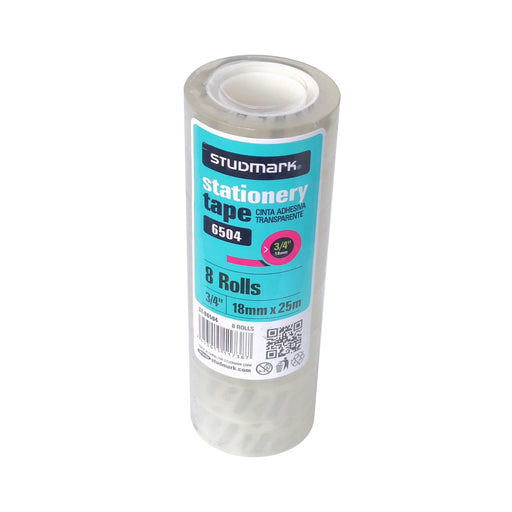 TAPE TRANSPARENTE 3/4x25 MTS (27 YDS) ST-06504 STUDMARK