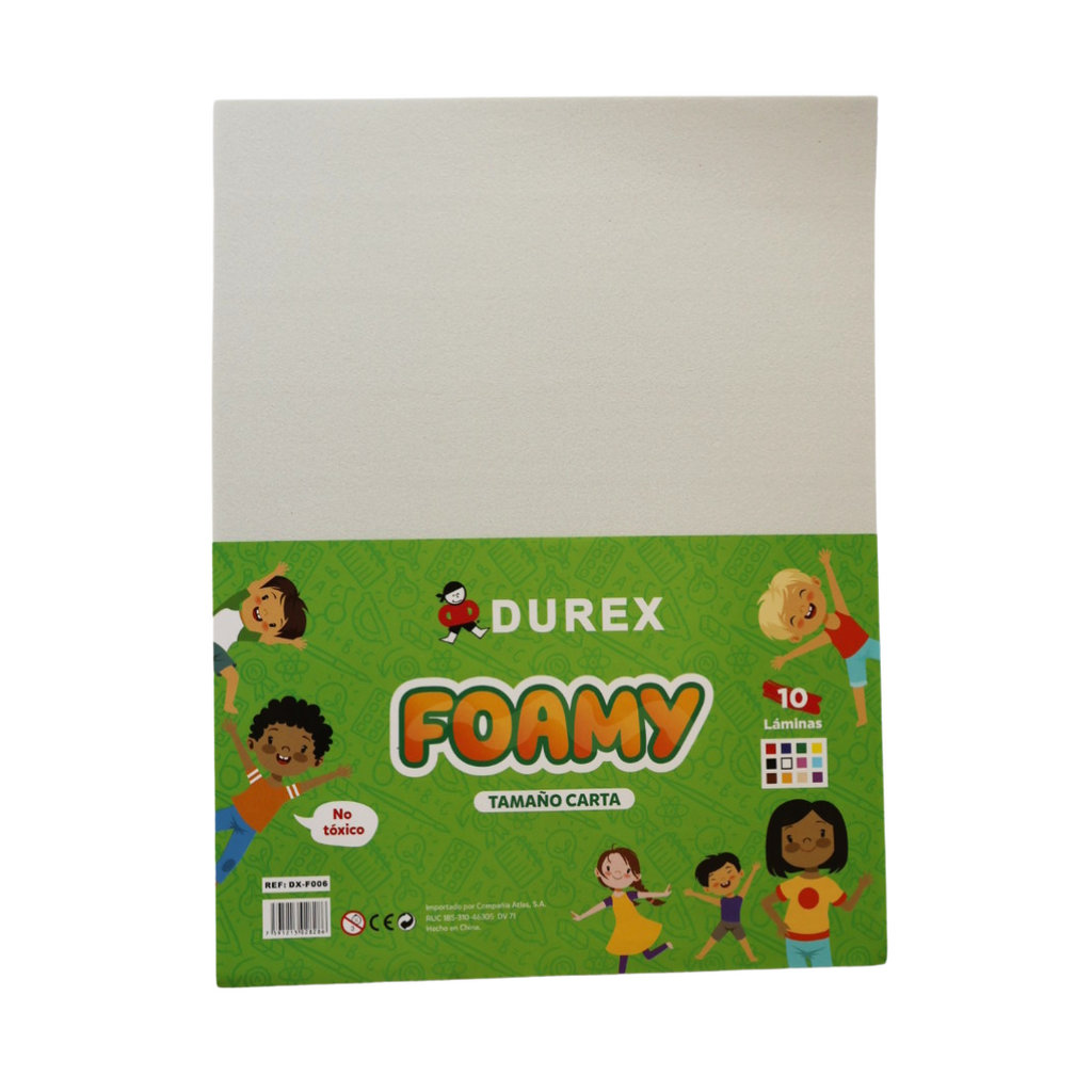 FOAMI CARTA (10 UNIDADES) DUREX