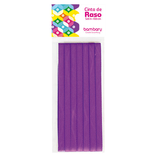 CINTA RASO BLISTER #1 1/4"x5M  BAMBARY