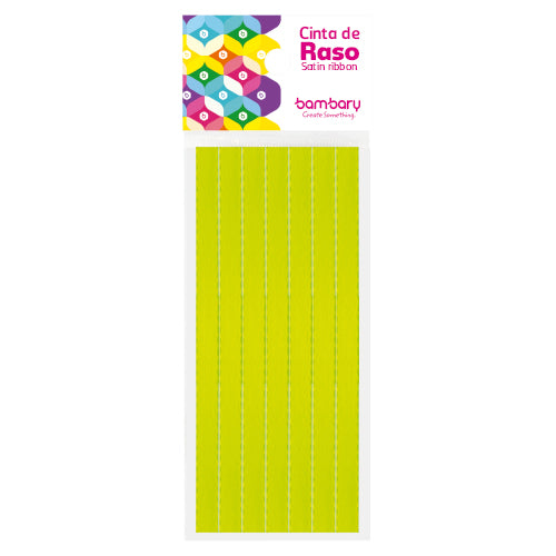 CINTA RASO BLISTER #1 1/4"x5M  BAMBARY