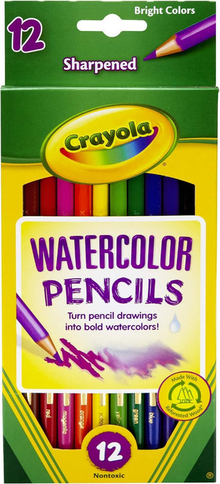 LAPICES 12 ACUARELABLES 68-4302 CRAYOLA