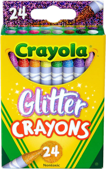 CRAYONES 24 ESCARCHA 52-3715 CRAYOLA