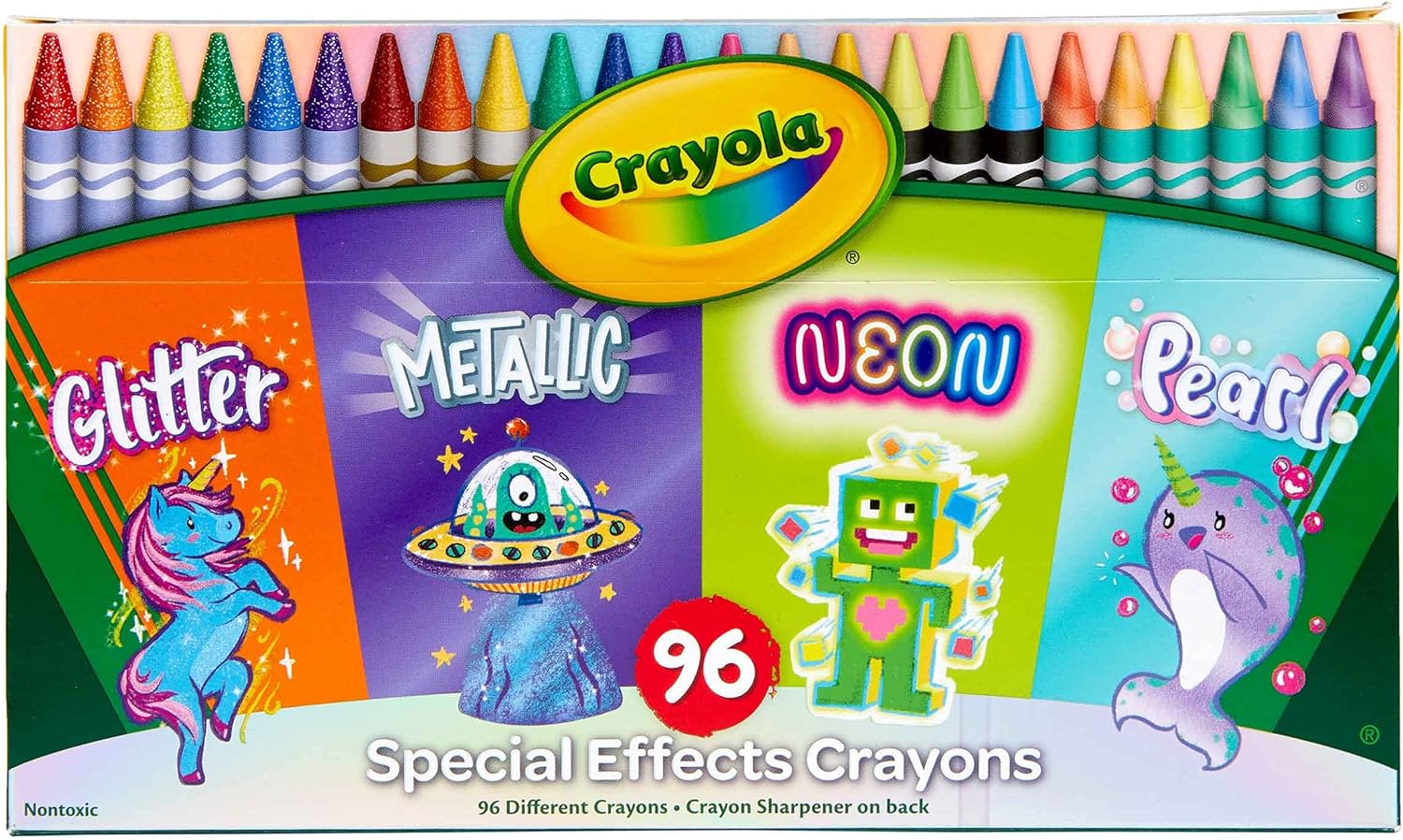 CRAYONES 96 EFECTOS ESPECIALES 52-3462 CRAYOLA