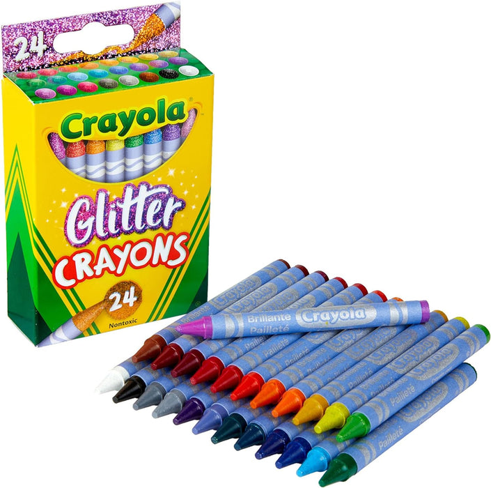 CRAYONES 24 ESCARCHA 52-3715 CRAYOLA