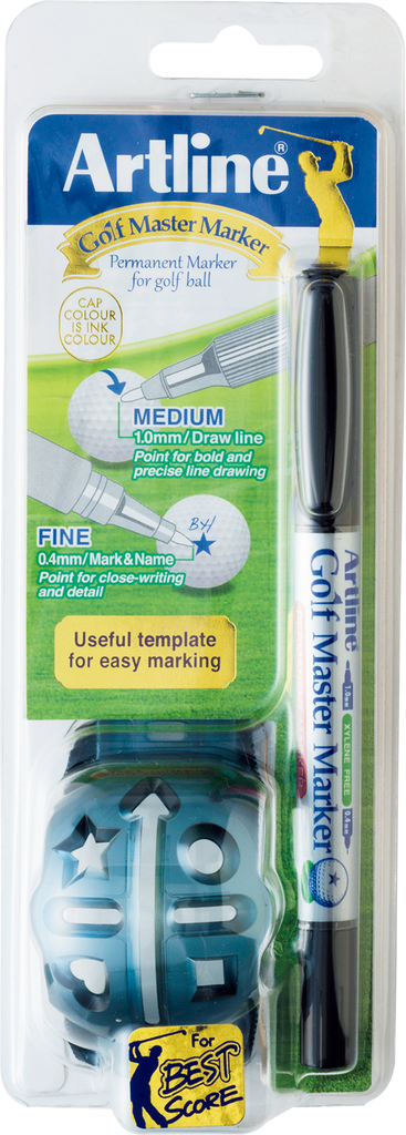 MARCADOR #841TG PARA GOLF NEGRO ARTLINE