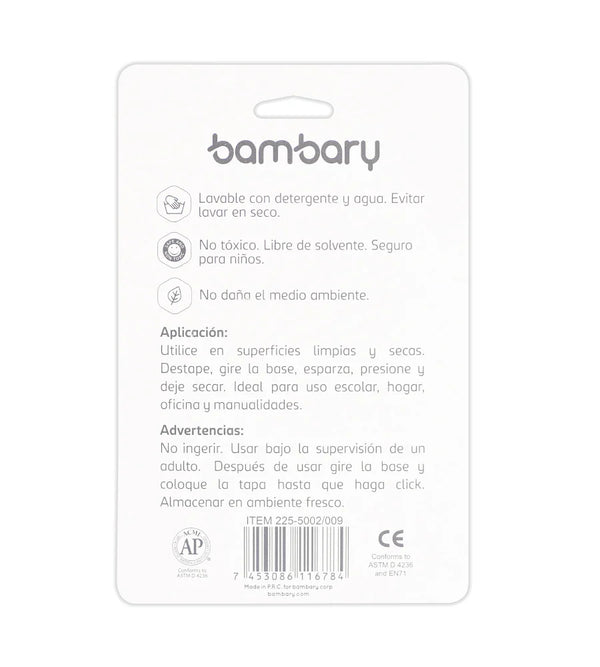 GOMA EN BARRA 15 GR BLISTER (2) 225-5002/015 BAMBARY