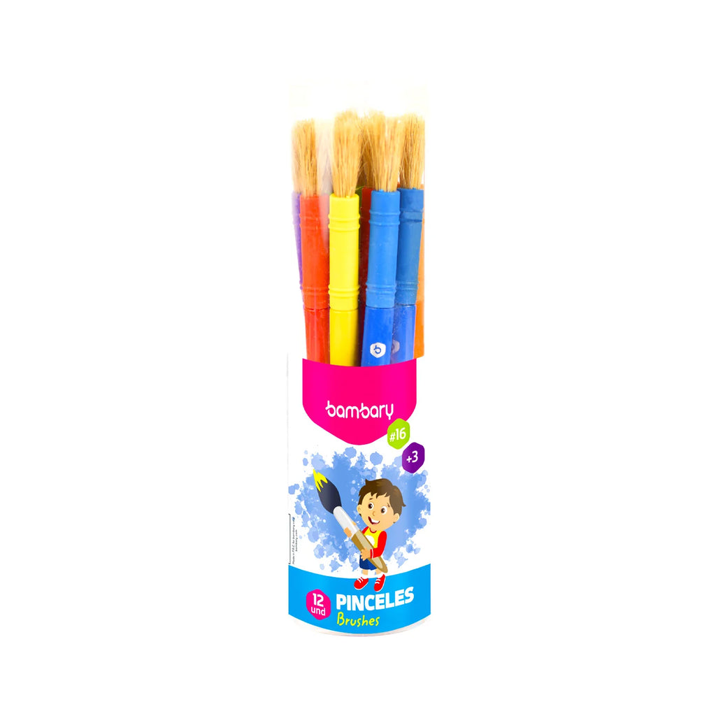 PINCELES JUMBO COLORES SURTIDOS (12) 230-7505/000 BAMBARY