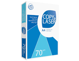 PAPEL XEROGRAFICO 8 1/2x11 COPY LASER (AZUL)