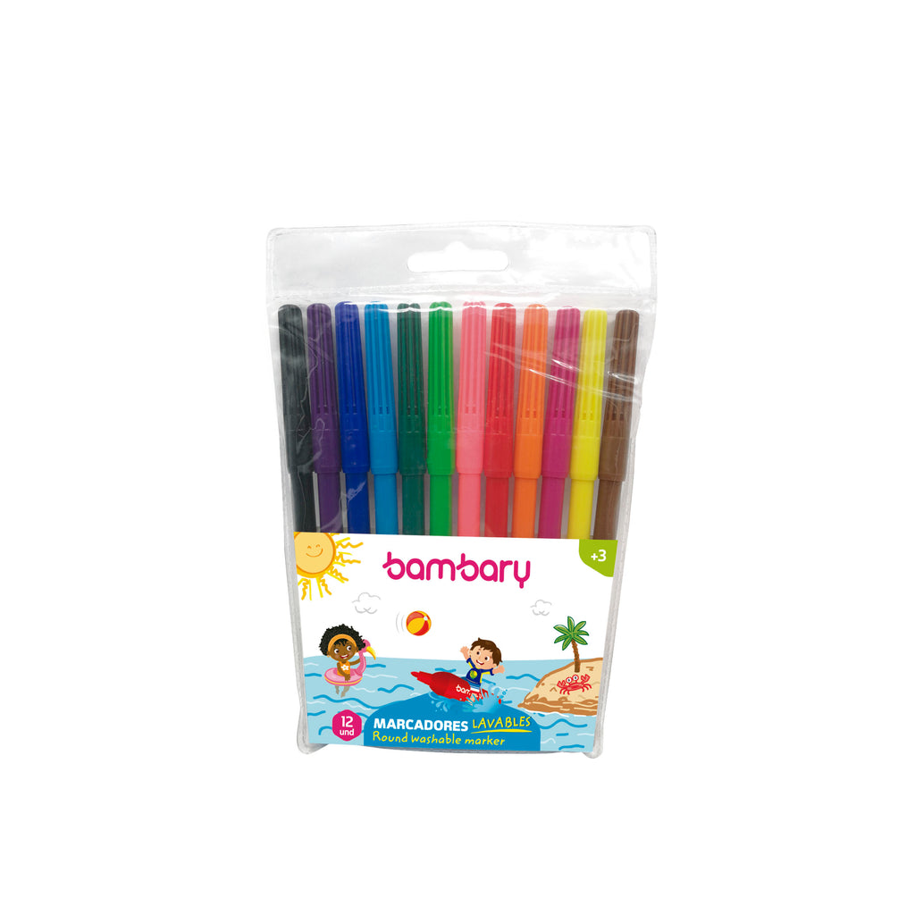 MARCADORES (12) REDONDOS 205-2515/302 BAMBARY