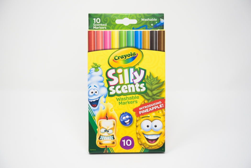 MARCADORES CON OLOR 10 SILLY SCENTS 58-5071 CRAYOLA