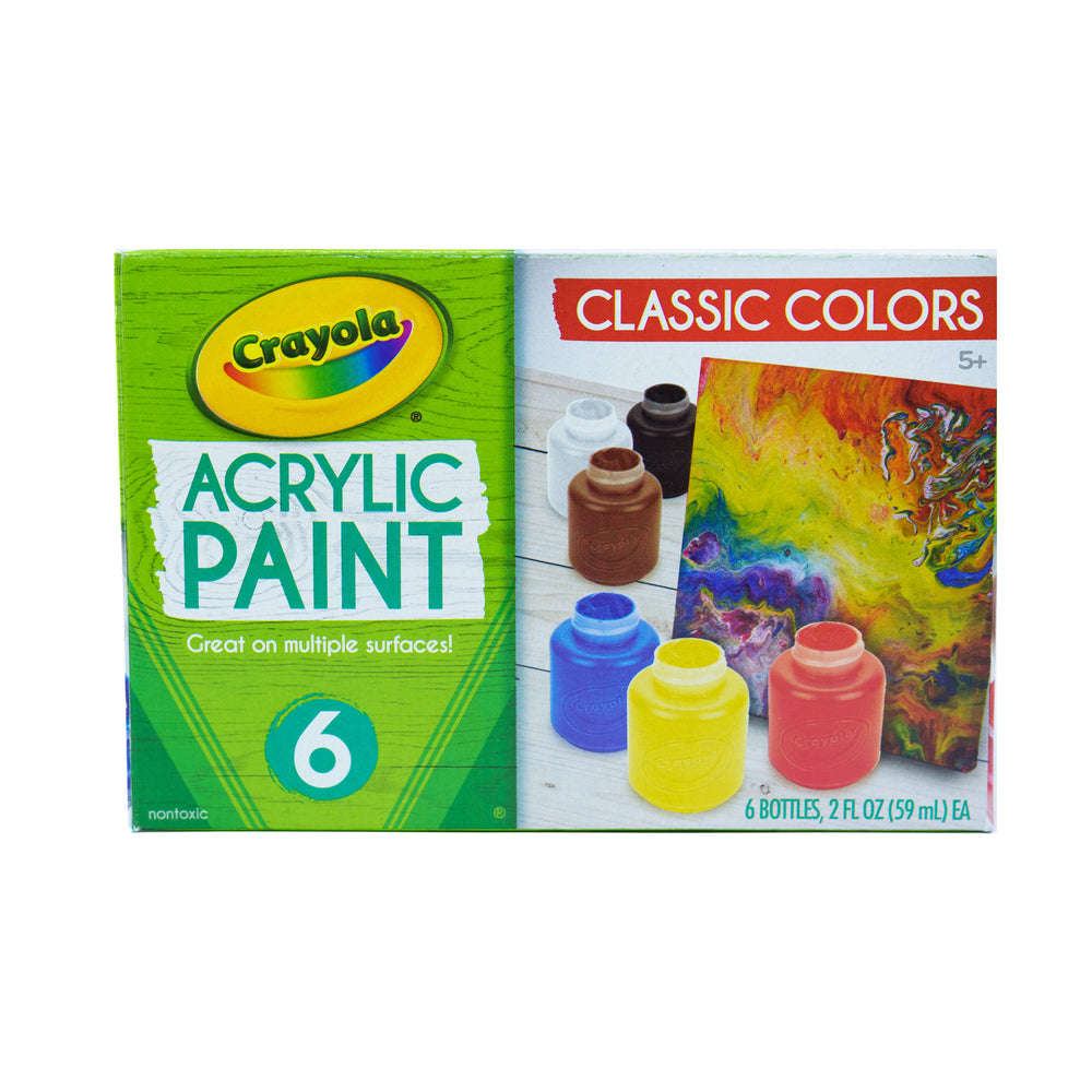 PINTURA ACRILICA 6 20-1997 CRAYOLA