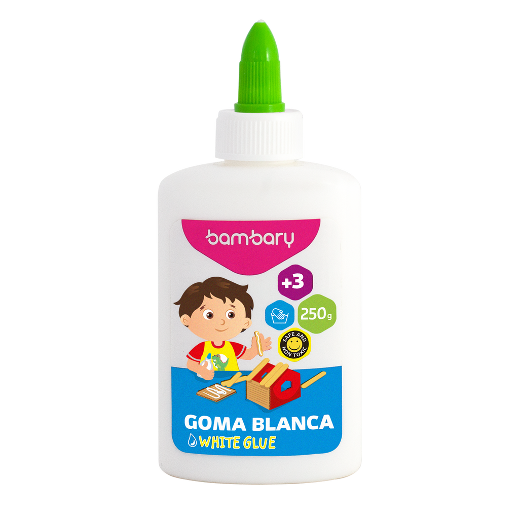 GOMA ESCOLAR BLANCA 8.82 OZ 220-4520/250 BAMBARY