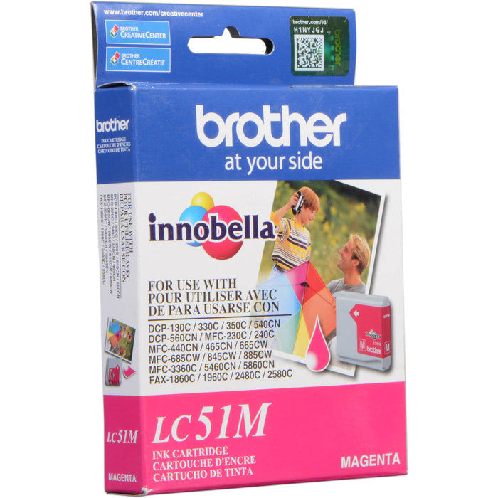 CARTUCHO LC51 MAGENTA BROTHER