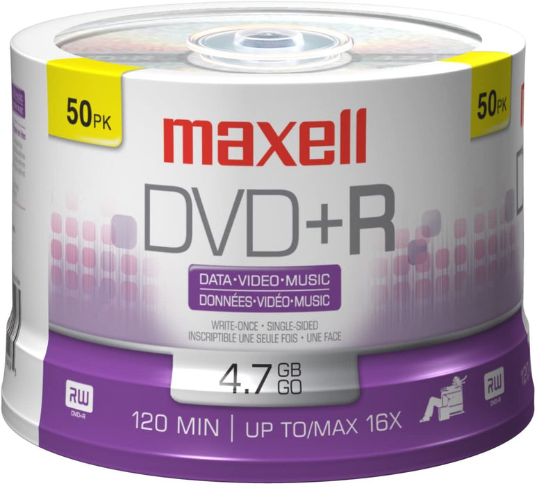 MAXELL DVD+R (50PK)