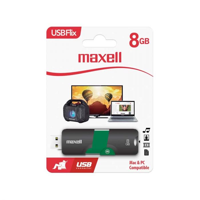 MAXELL MEMORIA USB FLIX 8GB