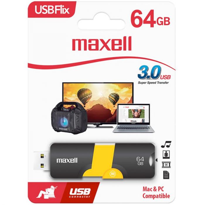 MAXELL MEMORIA USB FLIX 64GB