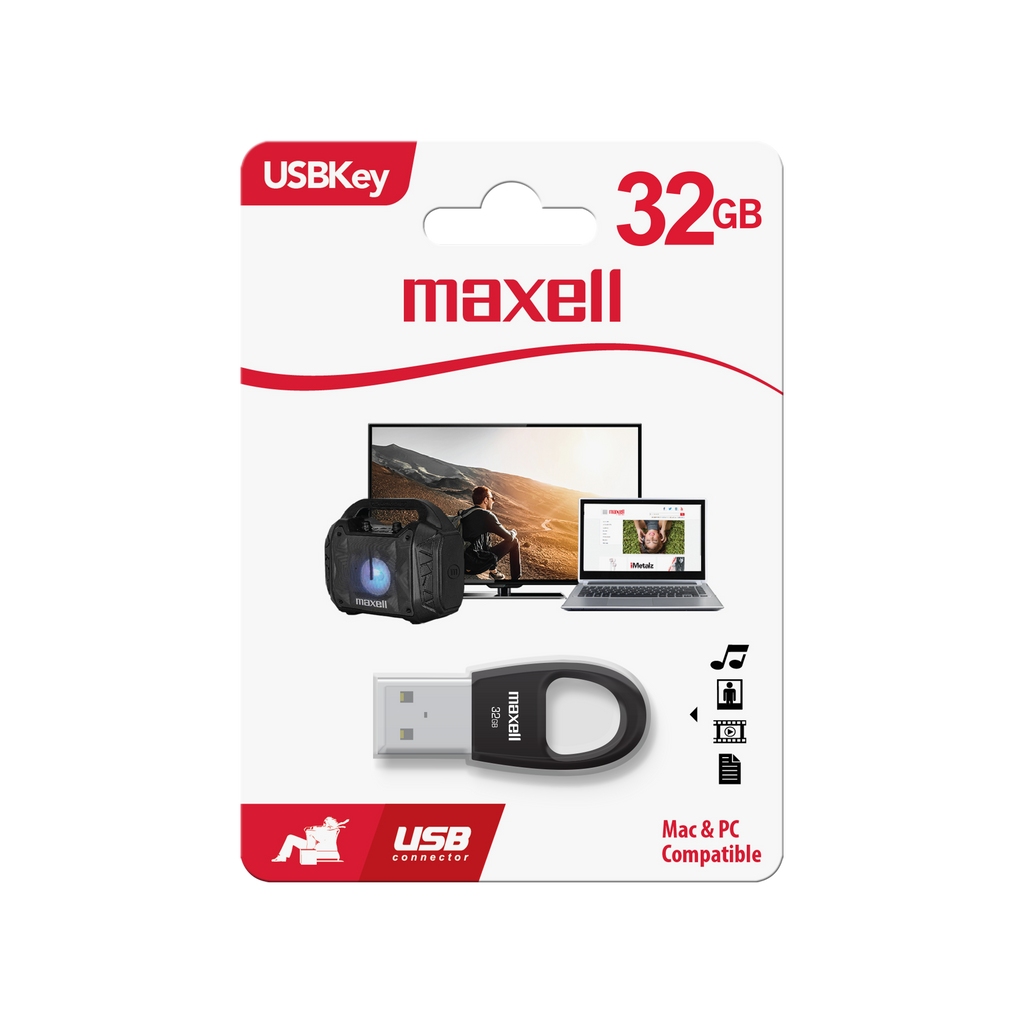 MAXELL MEMORIA USB KEY 32GB NEGRO – cia-atlas