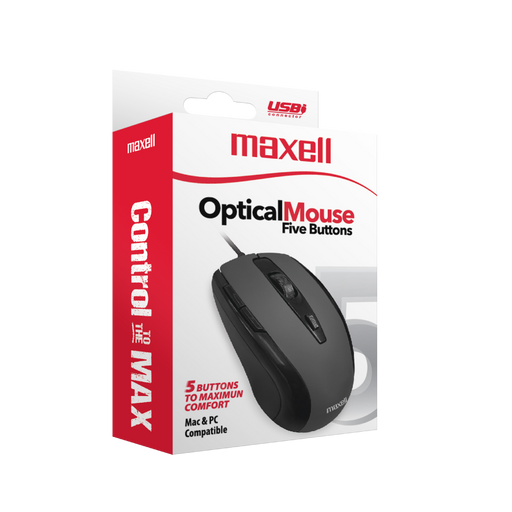 MAXELL MOUSE OPTICO MOWR-105 (348416)