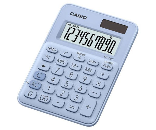 CALCULADORA CASIO CELESTE MS-7UC