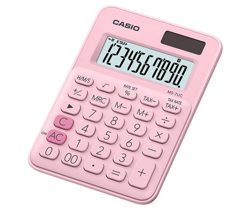 CALCULADORA CASIO ROSADO MS-7UC