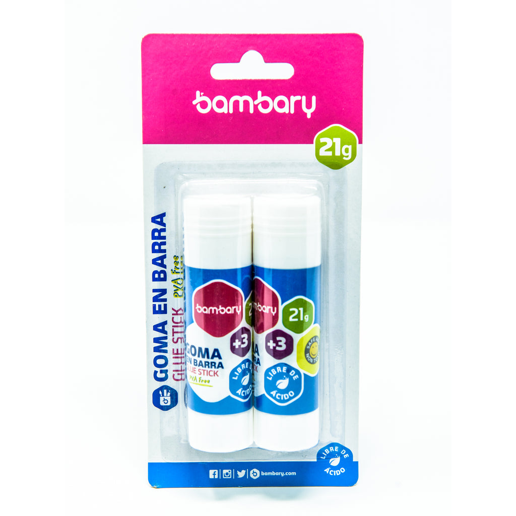 GOMA EN BARRA 21GR BLISTER (2) 225-5002/021 BABMARY