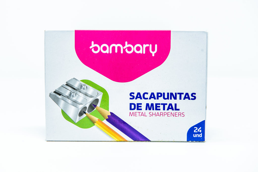 SACAPUNTAS ALUMINIO DOBLE 230-6510/002 BAMBARY