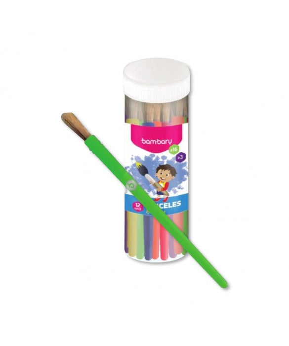 PINCELES JUMBO COLORES SURTIDOS (12) 230-7505/000 BAMBARY