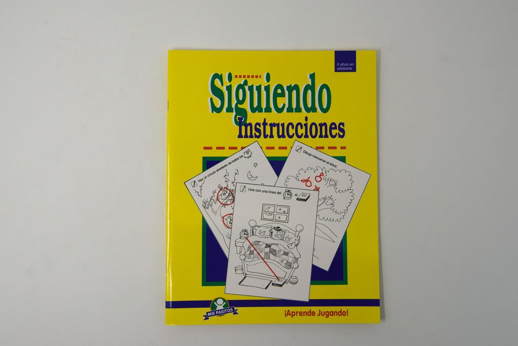 LIBRO SIGUIENDO INSTRUCCIONES MIS PASITOS