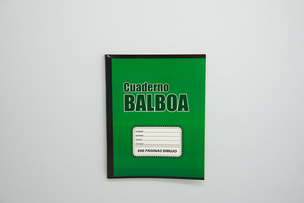 CUADERNO DE DIBUJO  200 PAGINAS BALBOA