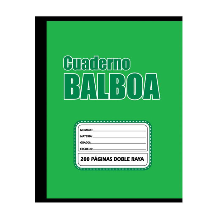 CUADERNO R/A DE GRAPA  200 PAGINAS BALBOA